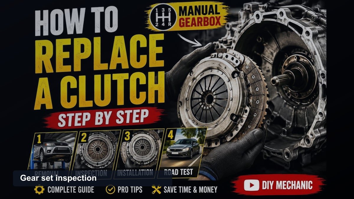 Gear set inspection 5-Speed Gearbox Explained: How It Works and Where It's Still Used Gear set inspection
