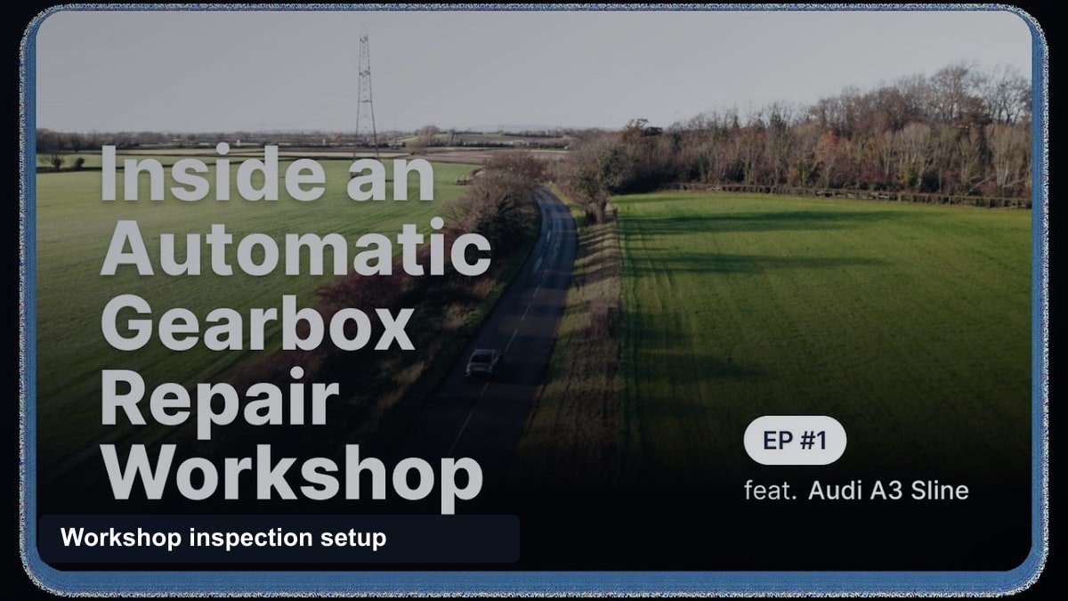 Automatic Gearbox Inventor: The 1921 Origins and 1940 Breakthrough Workshop inspection setup