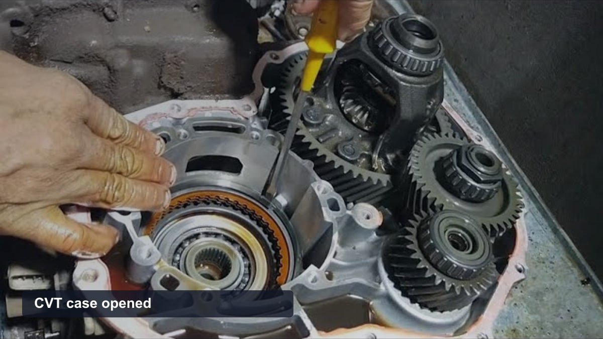 CVT Gearbox Repairs: Costs, Common Problems, and Fixes CVT case opened