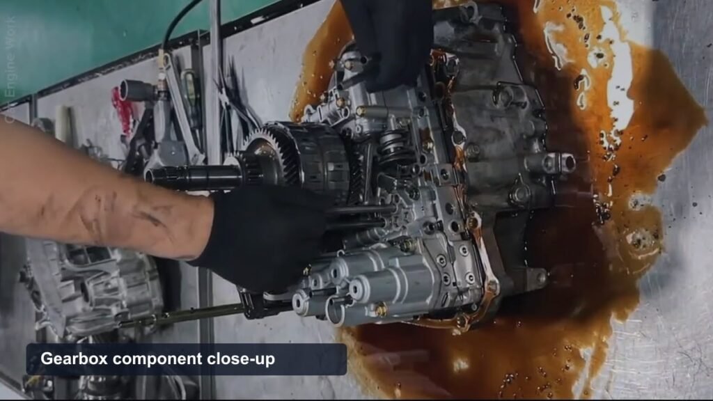 Gearbox Guide: 5 Types, Average Lifespan, and How It Works Gearbox component close-up