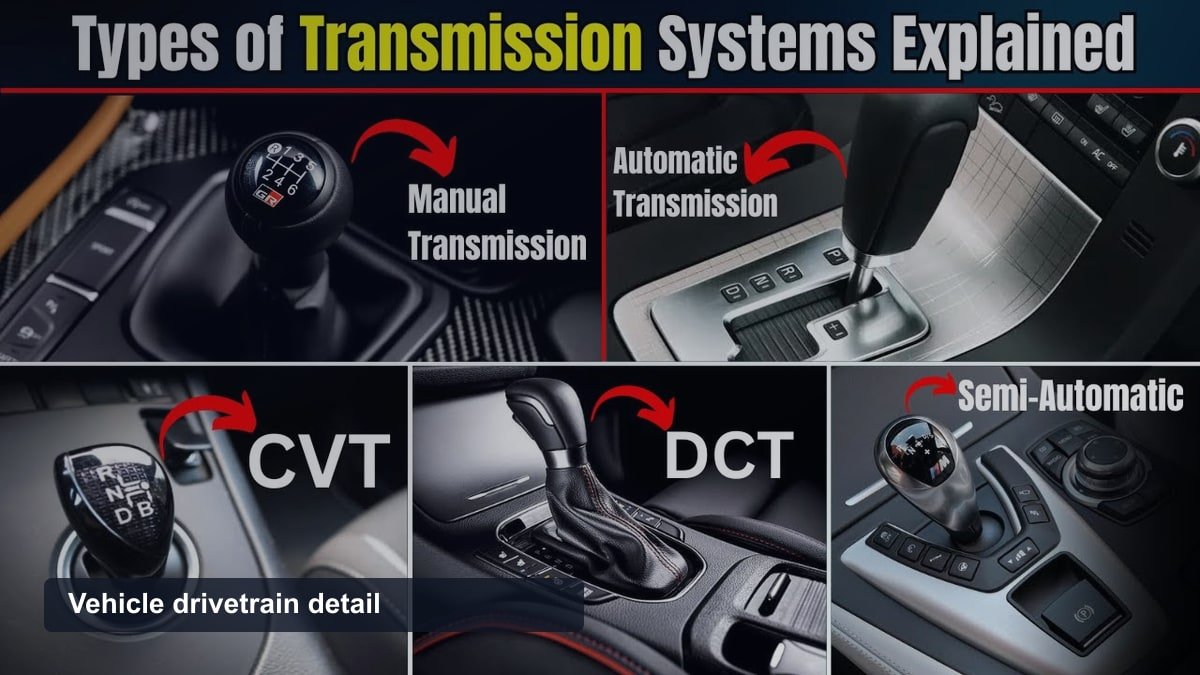 Gearbox Guide: 5 Types, Average Lifespan, and How It Works Vehicle drivetrain detail