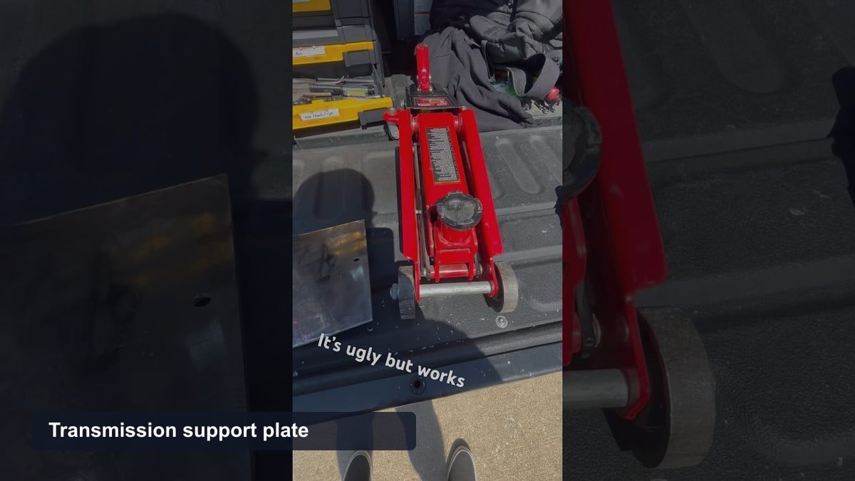 Gearbox Jack Adaptor: Product data; pricing from Sealey's official listing and UK marketplace data Transmission support plate