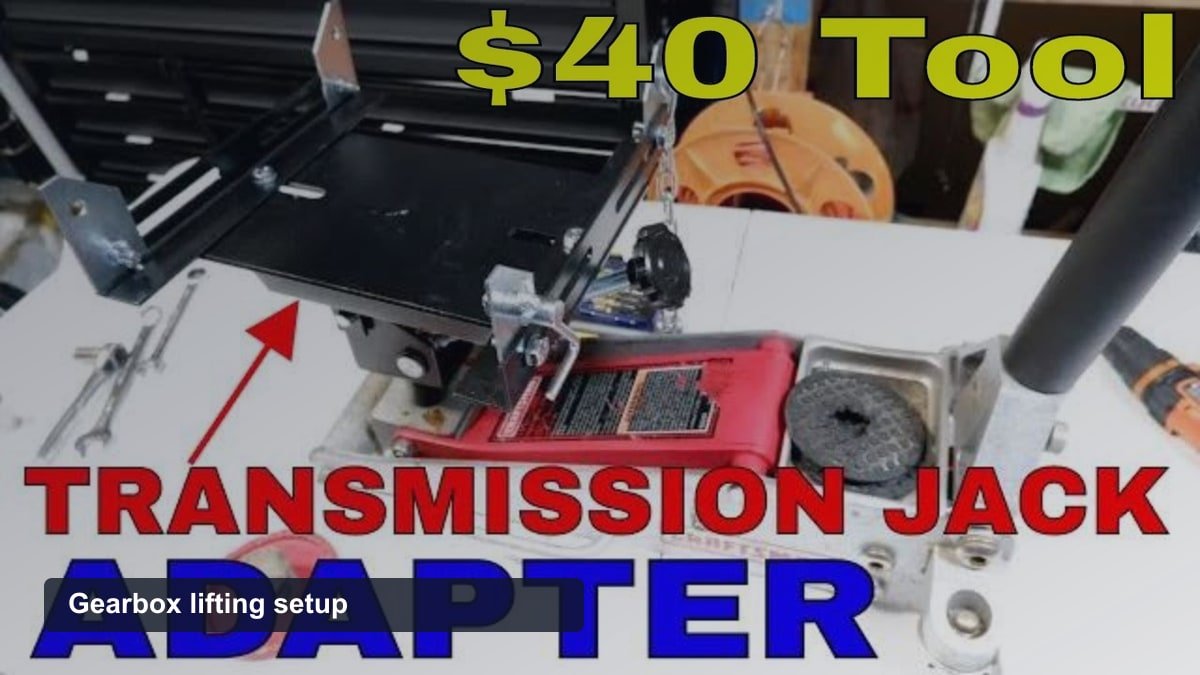 Gearbox Jack Adaptor: Product data; pricing from Sealey's official listing and UK marketplace data Gearbox lifting setup
