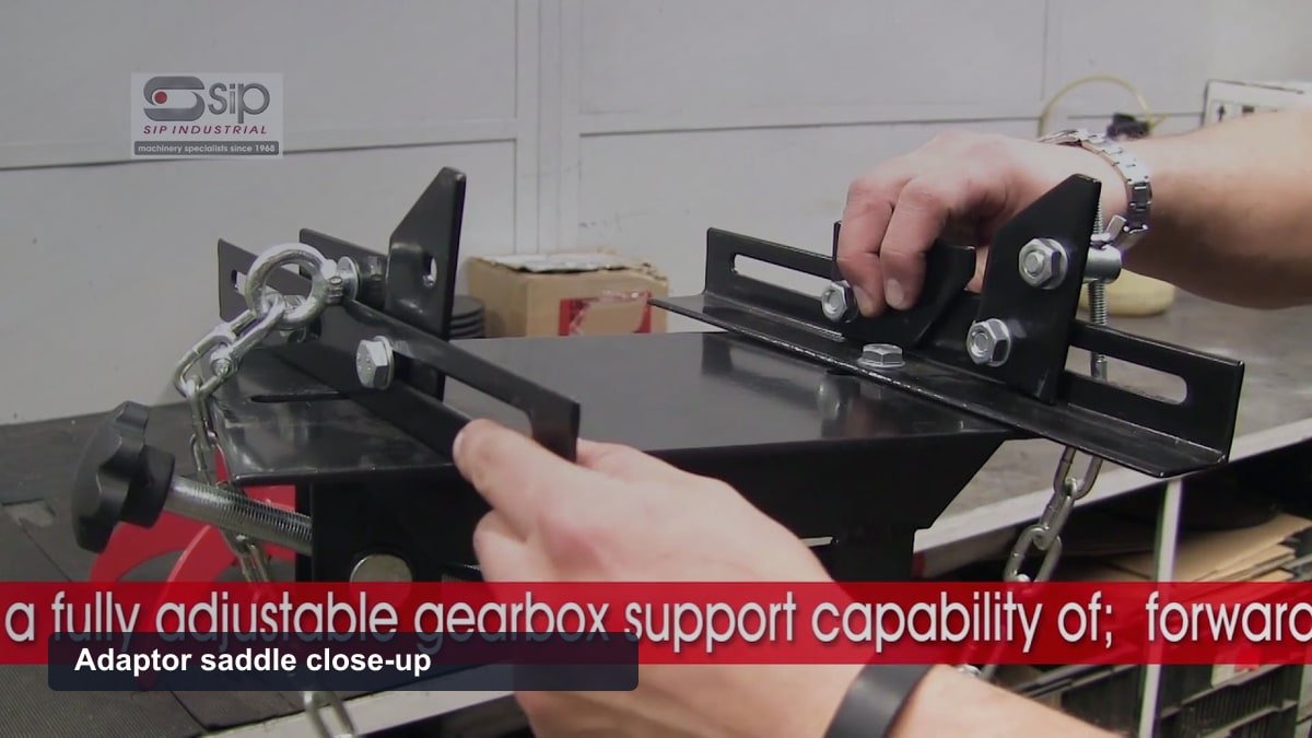 Gearbox Jack Adaptor: Product data; pricing from Sealey's official listing and UK marketplace data Adaptor saddle close-up