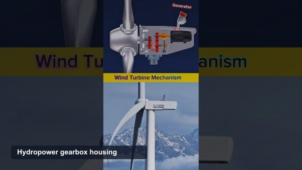 Hydroelectric Gearbox: How It Works, 3 Main Types, and When It's Skipped Hydropower gearbox housing