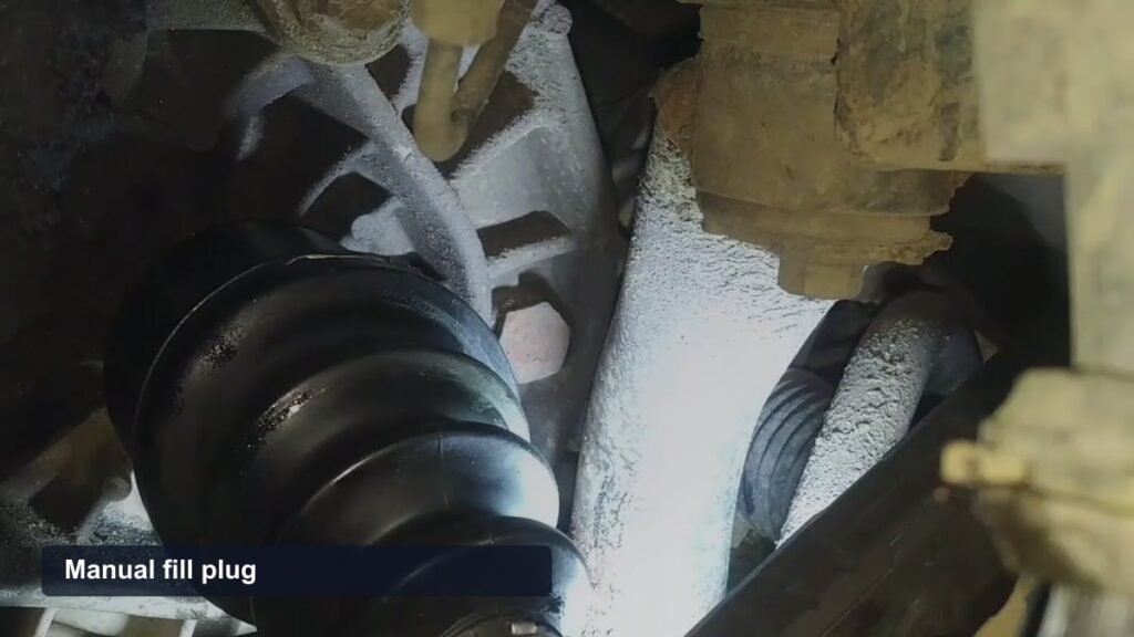 Manual Gearbox Fluid: GL-4, GL-5, and Change Intervals Manual fill plug