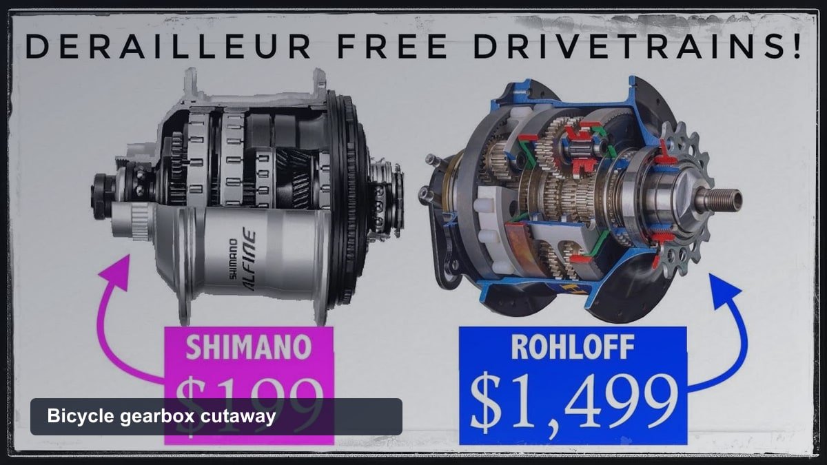 What Is a Cycle Gearbox? Definition, Types, and 6 Key Benefits Bicycle gearbox cutaway