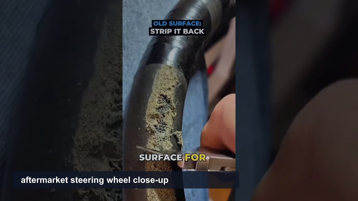 Aftermarket Steering Wheel: 4 Materials, 3 Common Sizes, and Airbag Legal Facts aftermarket steering wheel close-up