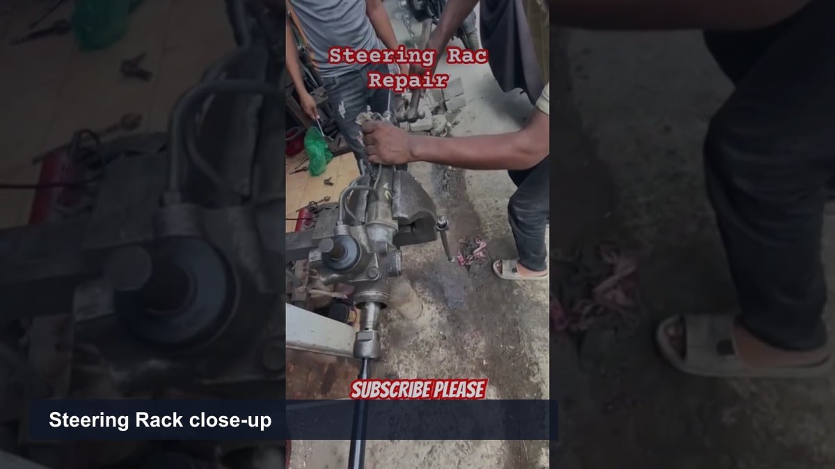 Steering Rack: How It Works, 3 Types, and 5 Failure Symptoms Steering Rack close-up