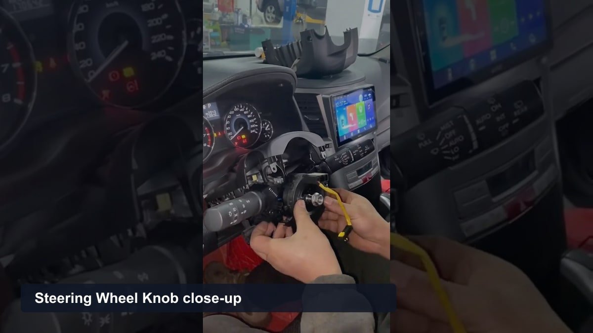 Steering Wheel Knob: Definition, 6 Types, and 4 Safety Risks Steering Wheel Knob close-up